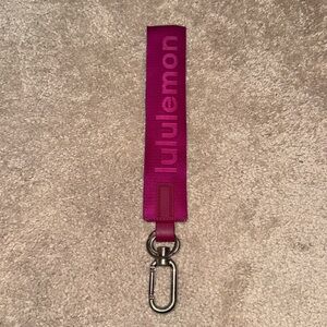 Lululemon Never Lost Keychain